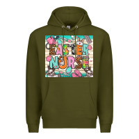 Army Green Easter nurse Easter Day tumbler Premium Hoodie - HowdyJamesFarm