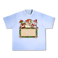 Grape Ice santa reindeer snowman preview and costom name Urban Heavy Tee - MaliasSmallBusiness