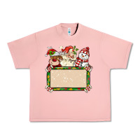 Salmon santa reindeer snowman preview and costom name Urban Heavy Tee - MaliasSmallBusiness