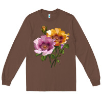 Chestnut In Your Eyes Rose Long Sleeve Tee - LillyAllenDesigns
