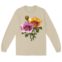 Mushroom In Your Eyes Rose Long Sleeve Tee - LillyAllenDesigns