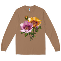 Toasted Coconut In Your Eyes Rose Long Sleeve Tee - LillyAllenDesigns