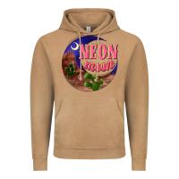 Vintage Camel neon moon Vintage Hoodie - NancyCooperArtShop
