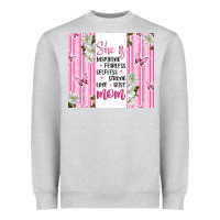 Heather Grey mother's day inspirational quotes Heavyweight Sweatshirt - Artiststas