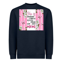 Navy mother's day inspirational quotes Heavyweight Sweatshirt - Artiststas