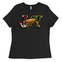 Black joy with baby jesus ado Ladies Tee - AdoDesignShop