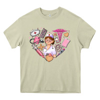 Mossy nurse and nurse element heart Heavy Core Tee - AdoDesignShop