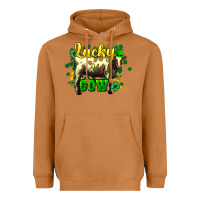 Meerkat St. Patrick's Day Cow Heavyweight Hoodie - HowdyJamesFarm