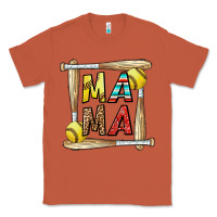 Copper softball mama Classic Tee - CowhideDigitalArt