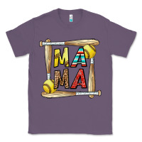 Lavender softball mama Classic Tee - CowhideDigitalArt