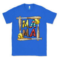 True Royal softball mama Classic Tee - CowhideDigitalArt
