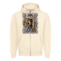 Sandshell Rodeo Cowboy bull western Zipper Hoodie - HowdyJamesFarm