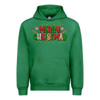 Festive Merry Christmas Greeting Urban Hoodie | Teevron