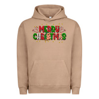 Pigment Burro festive merry christmas greeting Urban Hoodie - CowhideDigitalArt