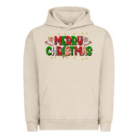 Pigment French Oak festive merry christmas greeting Urban Hoodie - CowhideDigitalArt