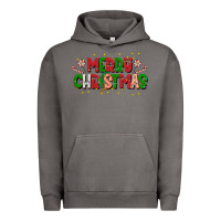Pigment Tornado festive merry christmas greeting Urban Hoodie - CowhideDigitalArt