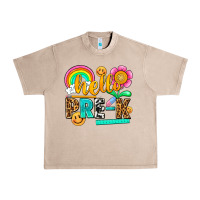 French Oak hello pre k Urban Heavy Tee - NancyCooperArtShop