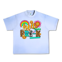 Grape Ice hello pre k Urban Heavy Tee - NancyCooperArtShop