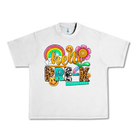Lunar Rock hello pre k Urban Heavy Tee - NancyCooperArtShop