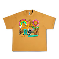 Peanut Butter hello pre k Urban Heavy Tee - NancyCooperArtShop