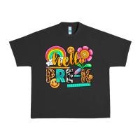 Pigment Black hello pre k Urban Heavy Tee - NancyCooperArtShop