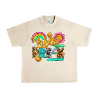 Sandshell hello pre k Urban Heavy Tee - NancyCooperArtShop