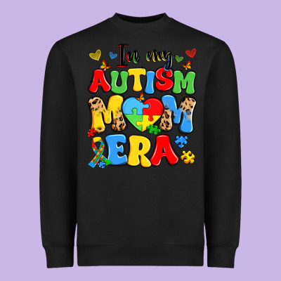 In My Autism Mom Era Heavyweight Sweatshirt Designed By Artiststas