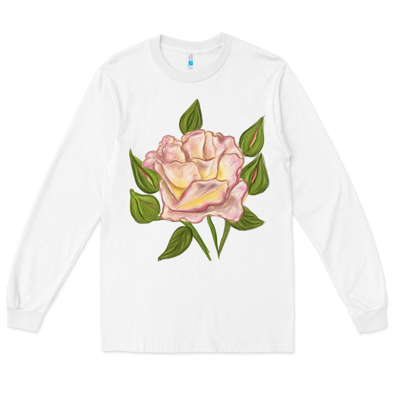 Life's Little Pleasures Rose Long Sleeve Tee by LillyAllenDesigns | Teevron