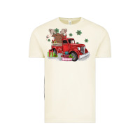 Vintage Arctic christmas truck Vintage Tee - MaliasSmallBusiness