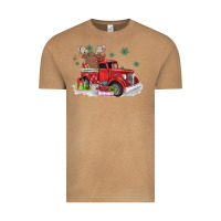 Vintage Camel christmas truck Vintage Tee - MaliasSmallBusiness