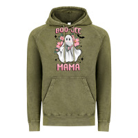 Vintage Olive boo jee mama Vintage Hoodie - MaliasSmallBusiness