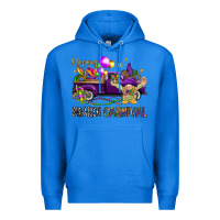 True Royal Happy Mardi carnival with truck Premium Hoodie - HowdyJamesFarm