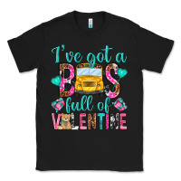 Black ive got a bus full of valentine Classic Tee - NancyCooperArtShop