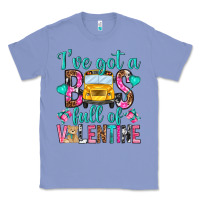 Colony Blue ive got a bus full of valentine Classic Tee - NancyCooperArtShop