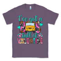 Lavender ive got a bus full of valentine Classic Tee - NancyCooperArtShop