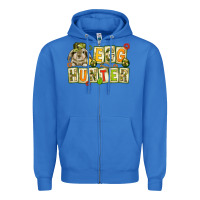 True Royal Egg hunter with camouflage plate letters Easter Zipper Hoodie - HowdyJamesFarm