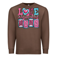 Chestnut love is being called mama Premium Sweatshirt - OliviaCreatesArt