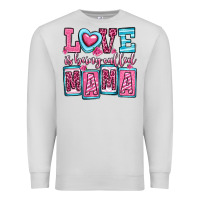 Dove Grey love is being called mama Premium Sweatshirt - OliviaCreatesArt