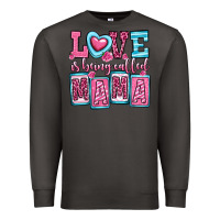 Smoke love is being called mama Premium Sweatshirt - OliviaCreatesArt