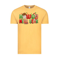 Vintage Mustard howdy new year Vintage Tee - MaliasSmallBusiness
