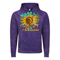 Cloud Purple raised on country  sunshine Vintage Hoodie - NancyCooperArtShop