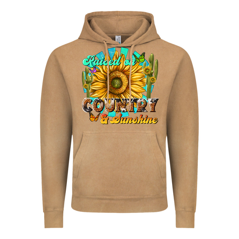 Raised On Country  Sunshine Vintage Hoodie by NancyCooperArtShop | Teevron