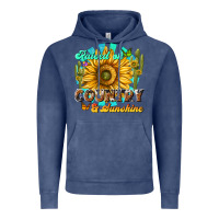 Vintage Denim raised on country  sunshine Vintage Hoodie - NancyCooperArtShop