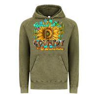 Vintage Olive raised on country  sunshine Vintage Hoodie - NancyCooperArtShop