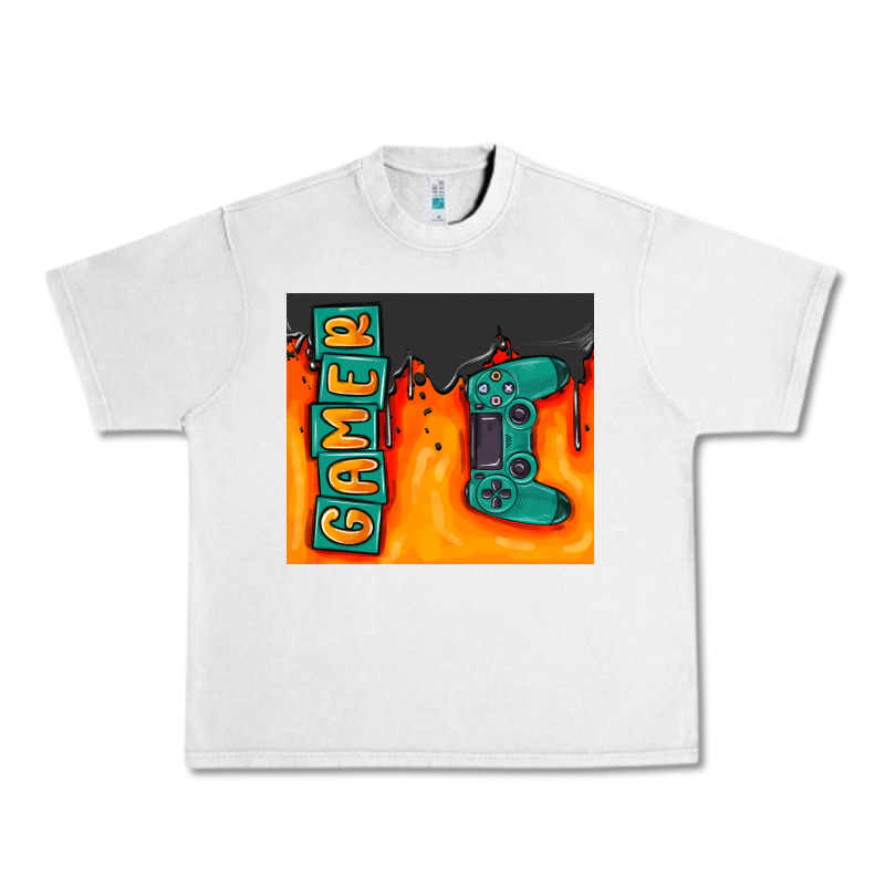 Gamer Urban Heavy Tee by MaliasSmallBusiness | Teevron