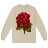Mushroom Oklahoma Rose Illustrations Long Sleeve Tee - LillyAllenDesigns