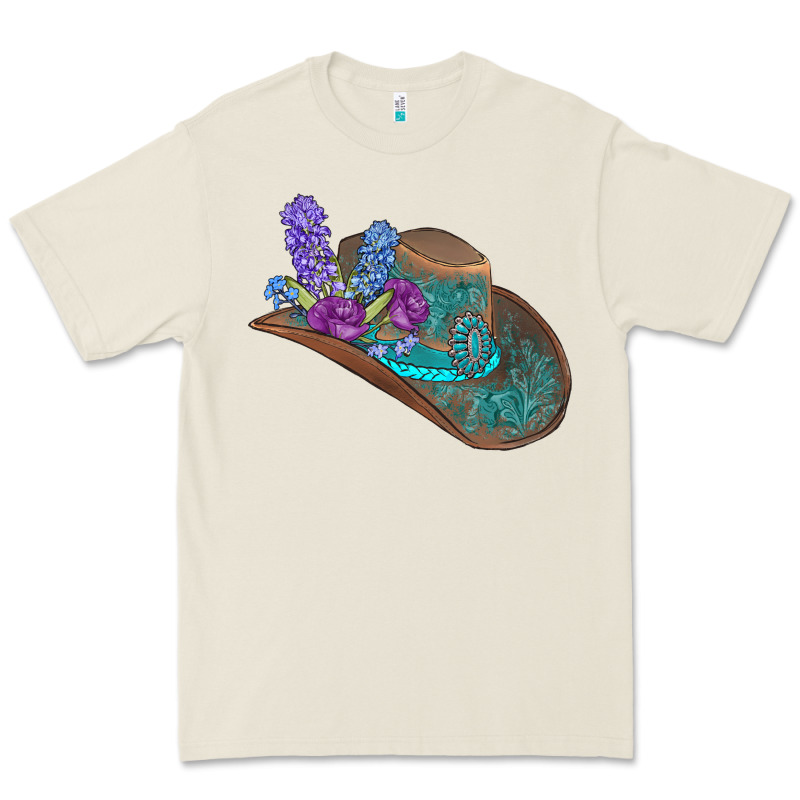 Cowboy Hat Premium Tee by AdoDesignShop | Teevron