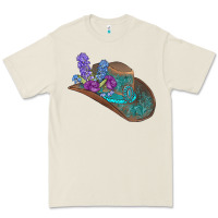 Bone cowboy hat Premium Tee - AdoDesignShop