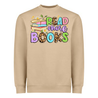 Mushroom read more books Heavyweight Sweatshirt - Artiststas
