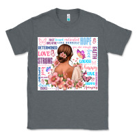 Charcoal Heather positive affirmations girl Classic Tee - MaliasSmallBusiness